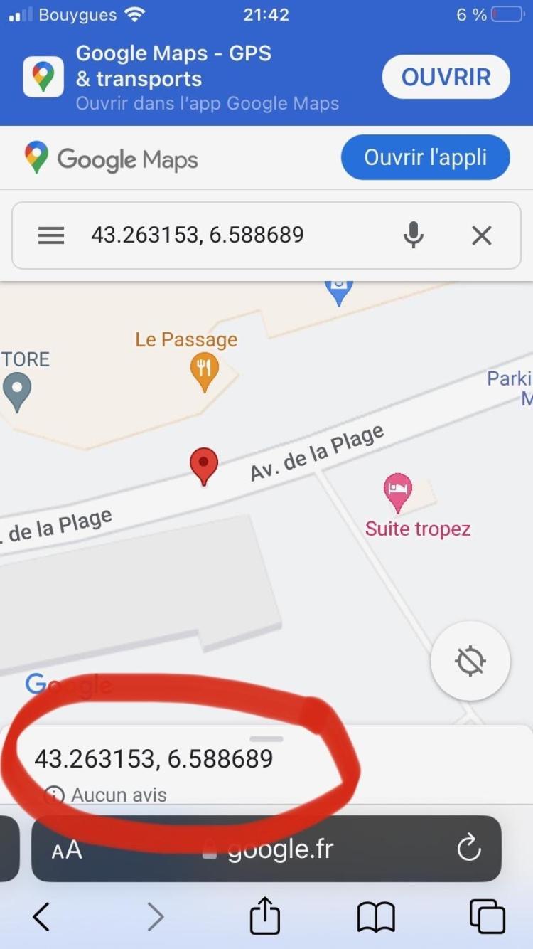 Le Sud Plage Et Piscine Gassin Ngoại thất bức ảnh