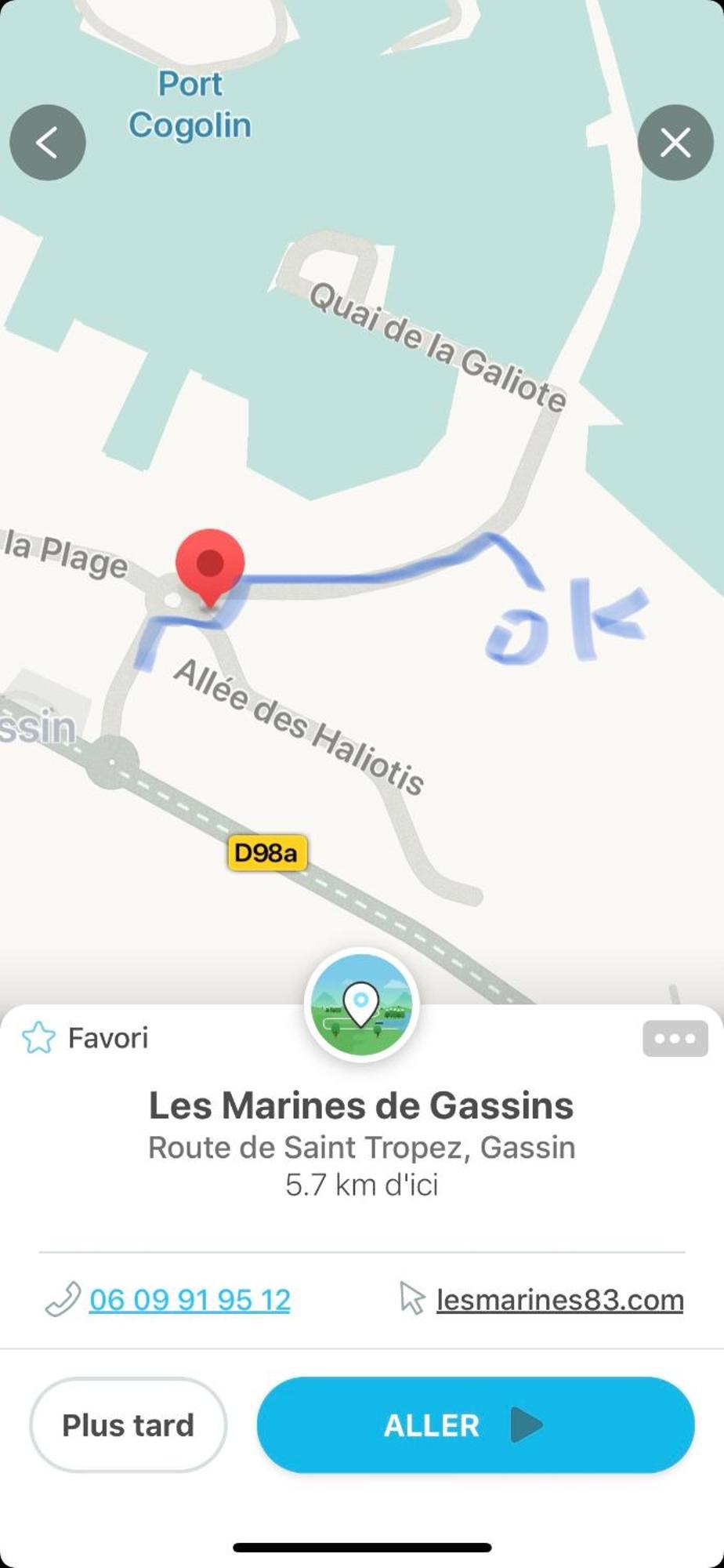 Le Sud Plage Et Piscine Gassin Ngoại thất bức ảnh